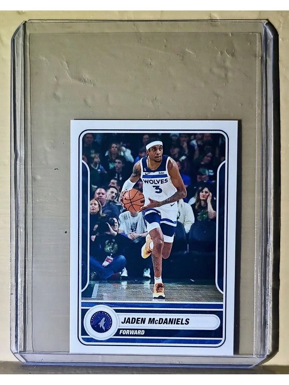 2023-24 Jaden McDaniels Panini NBA Basketball #393 Sticker Timberwolves